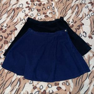 American Apparel Circle Skirts (Corduroy & Leather)